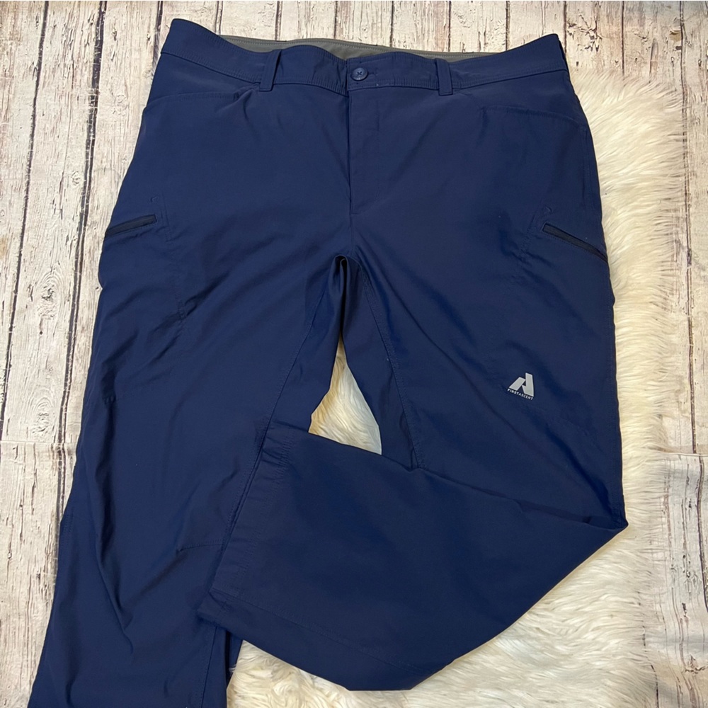 Eddie Bauer Guide Pro First Ascent Storm Blue Nylon Blend Pants Men’s Size 40x30